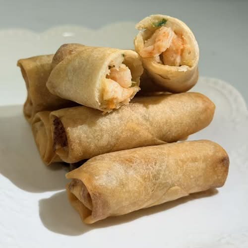 Fried Shrimp Spring Roll(6pcs) 虾春卷